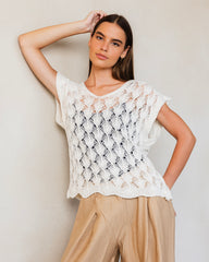 Loose-knit top