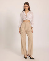 The Urban Tapered Trouser - Beige