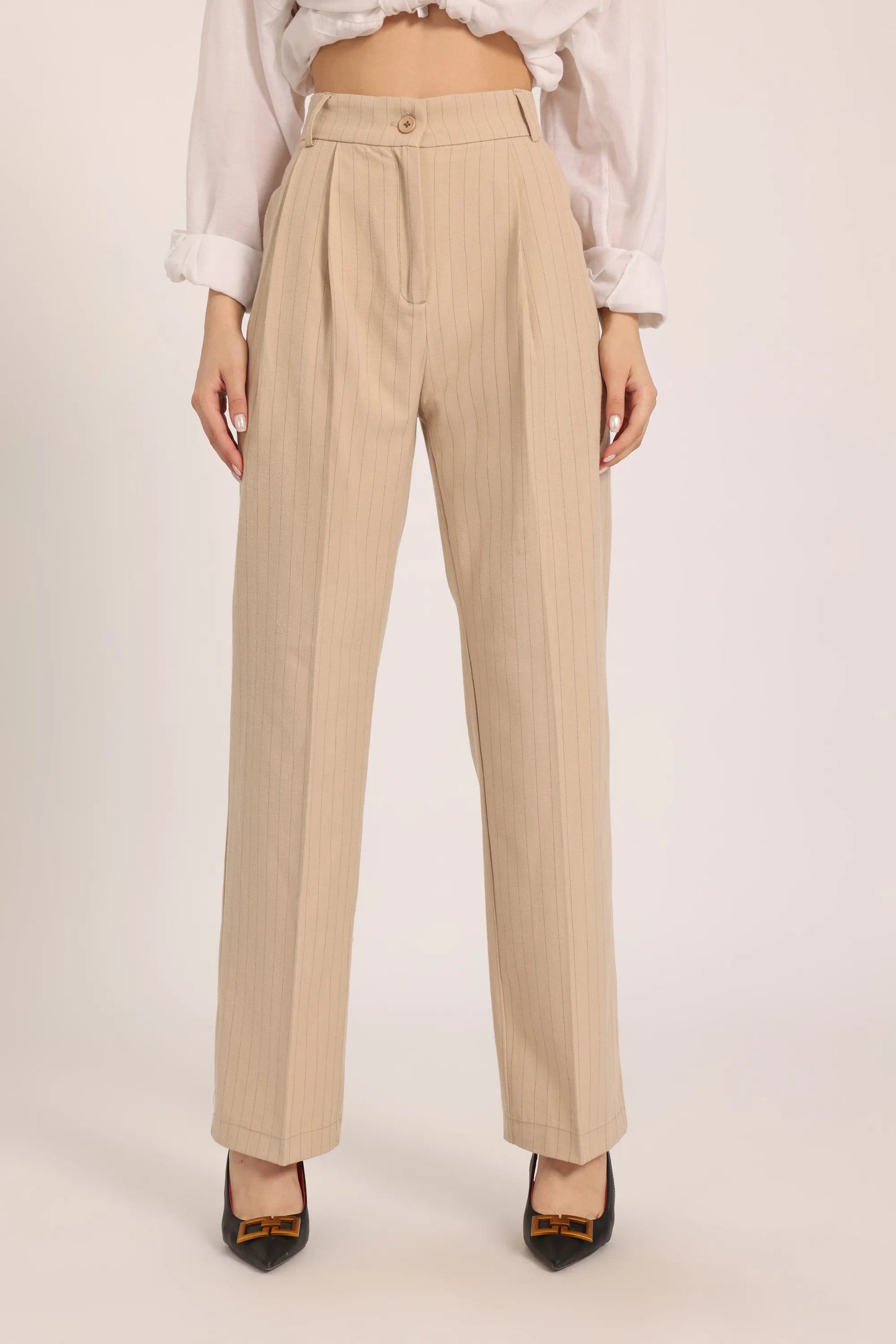 The Urban Tapered Trouser - Beige