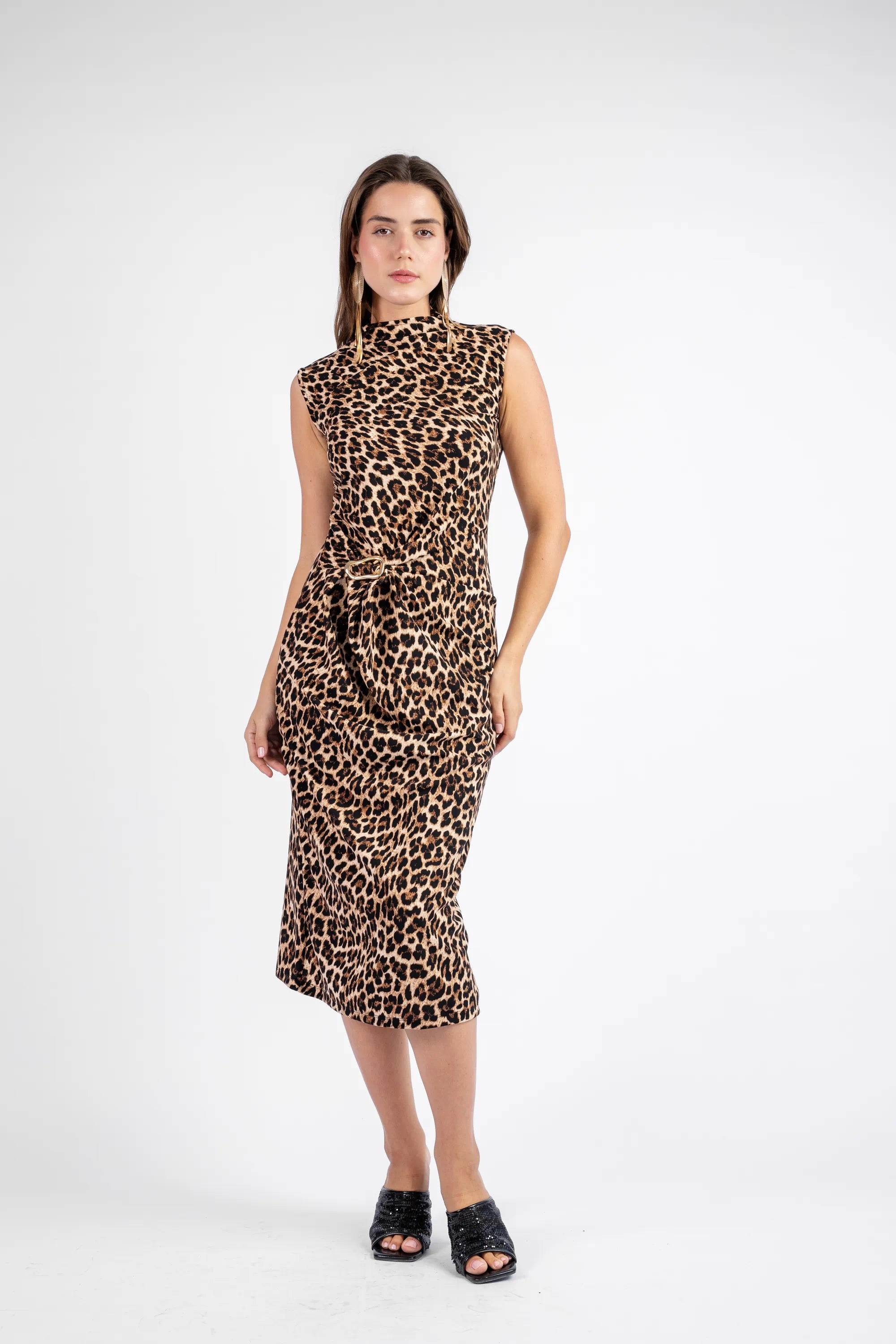 The Wild Luxe Tie-Waist Dress