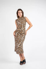 The Wild Luxe Tie-Waist Dress