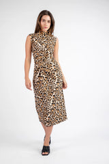 The Wild Luxe Tie-Waist Dress