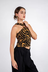The Wild Twist Halter Top