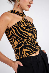 The Wild Twist Halter Top