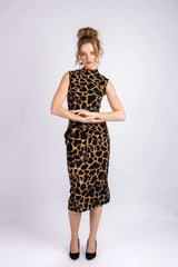 The Wild Luxe Tie-Waist Dress