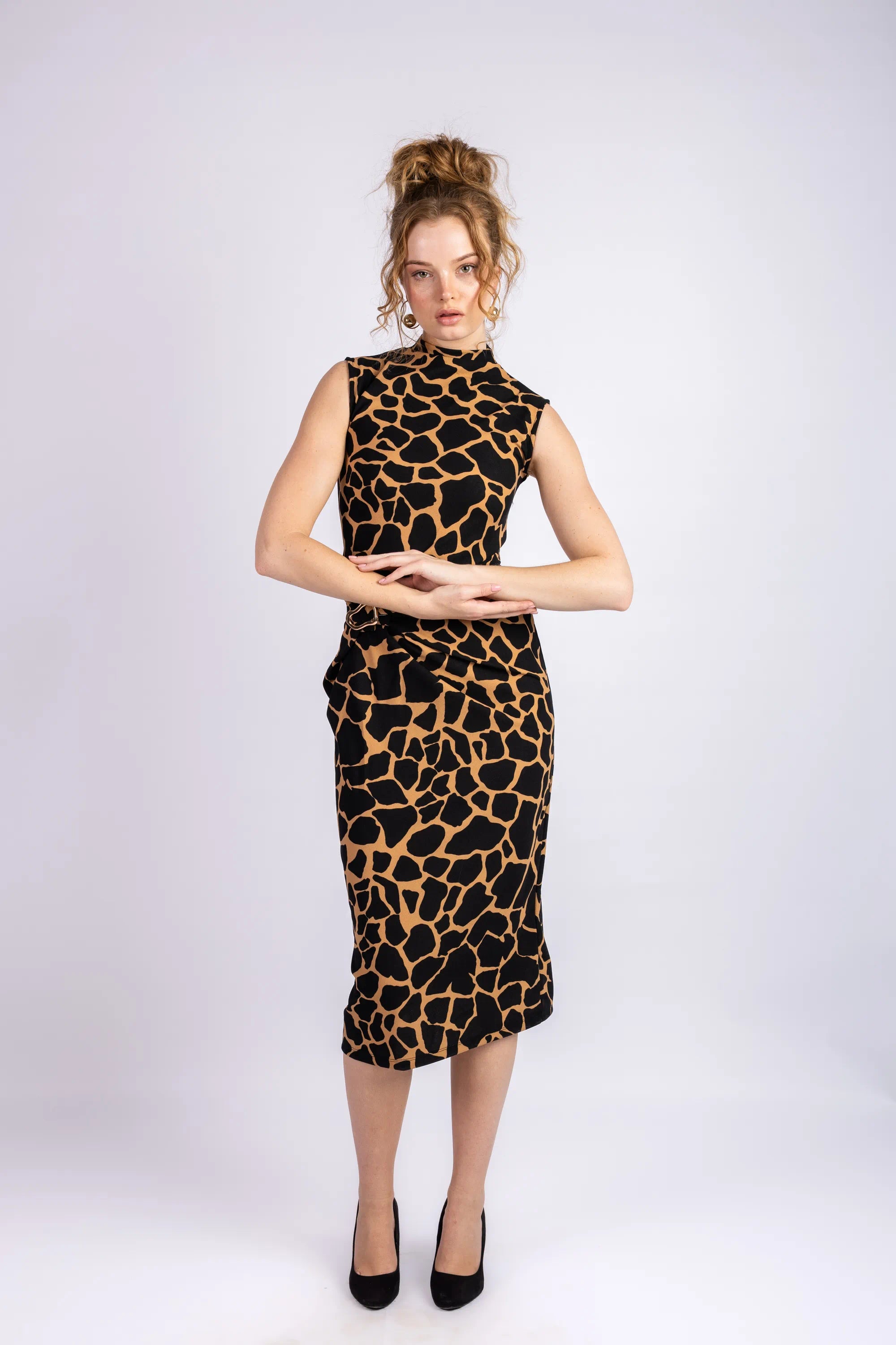 The Wild Luxe Tie-Waist Dress