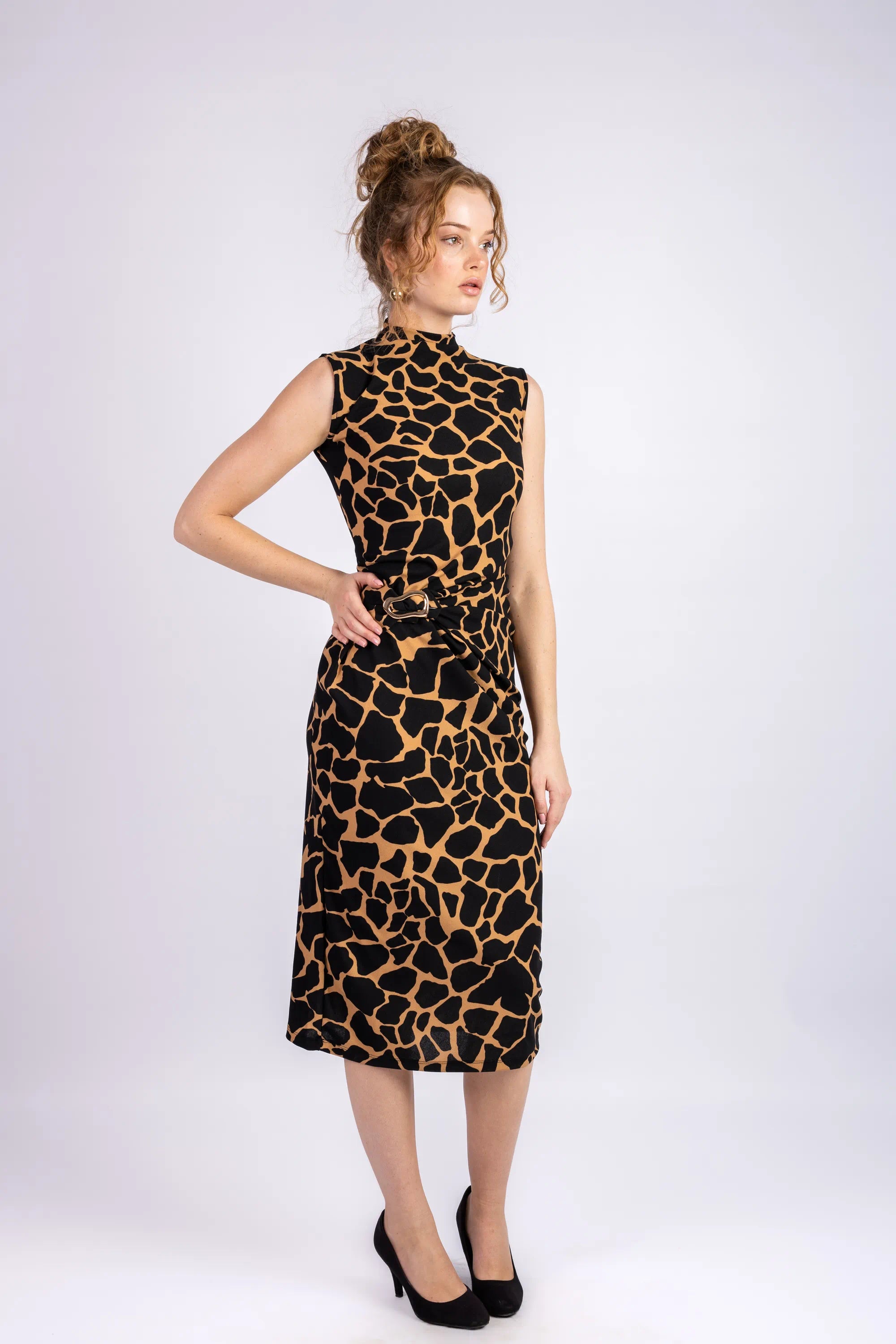 The Wild Luxe Tie-Waist Dress