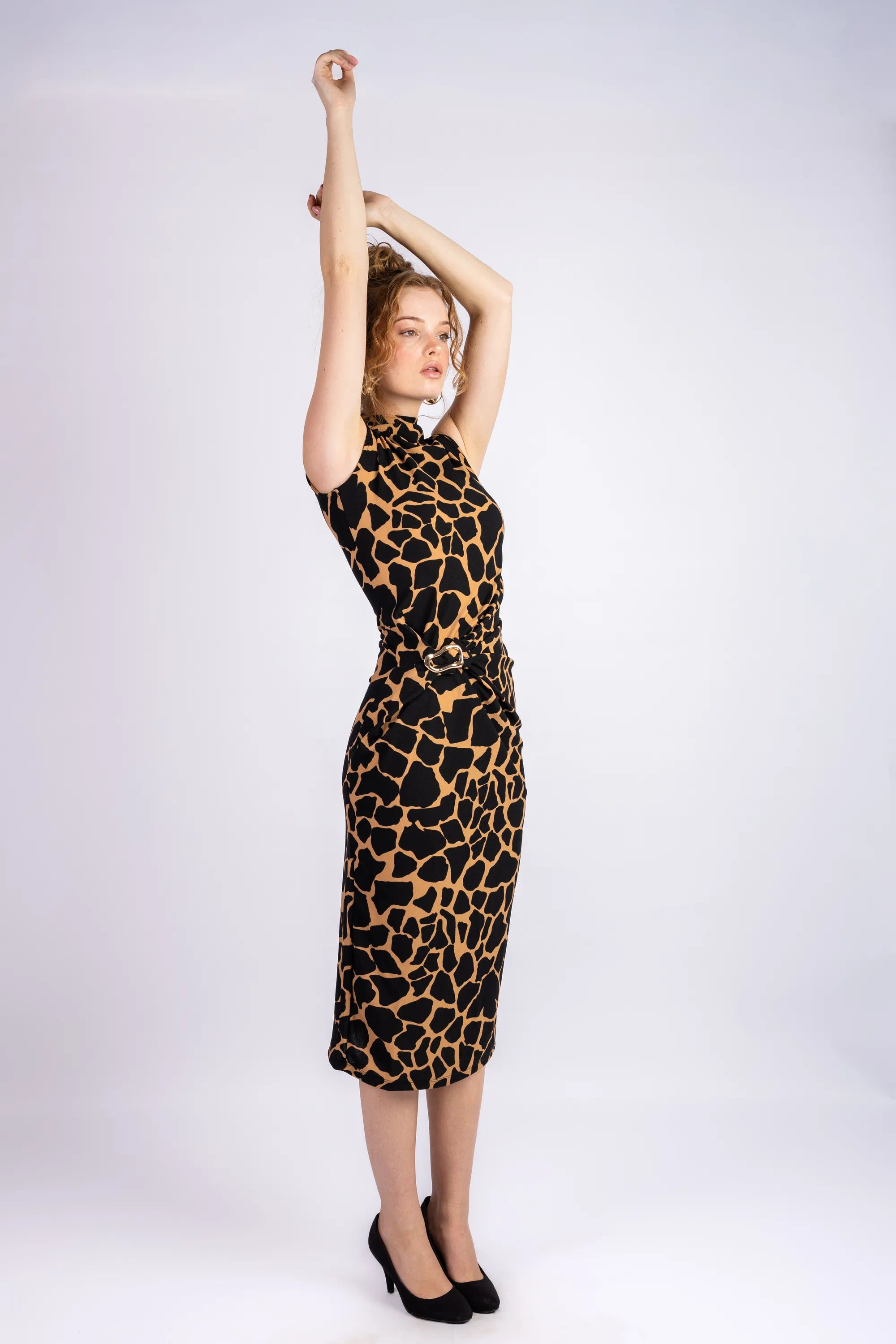The Wild Luxe Tie-Waist Dress