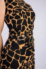 The Wild Luxe Tie-Waist Dress