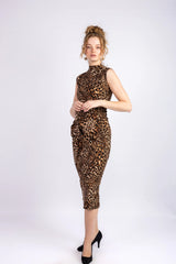 The Wild Luxe Tie-Waist Dress