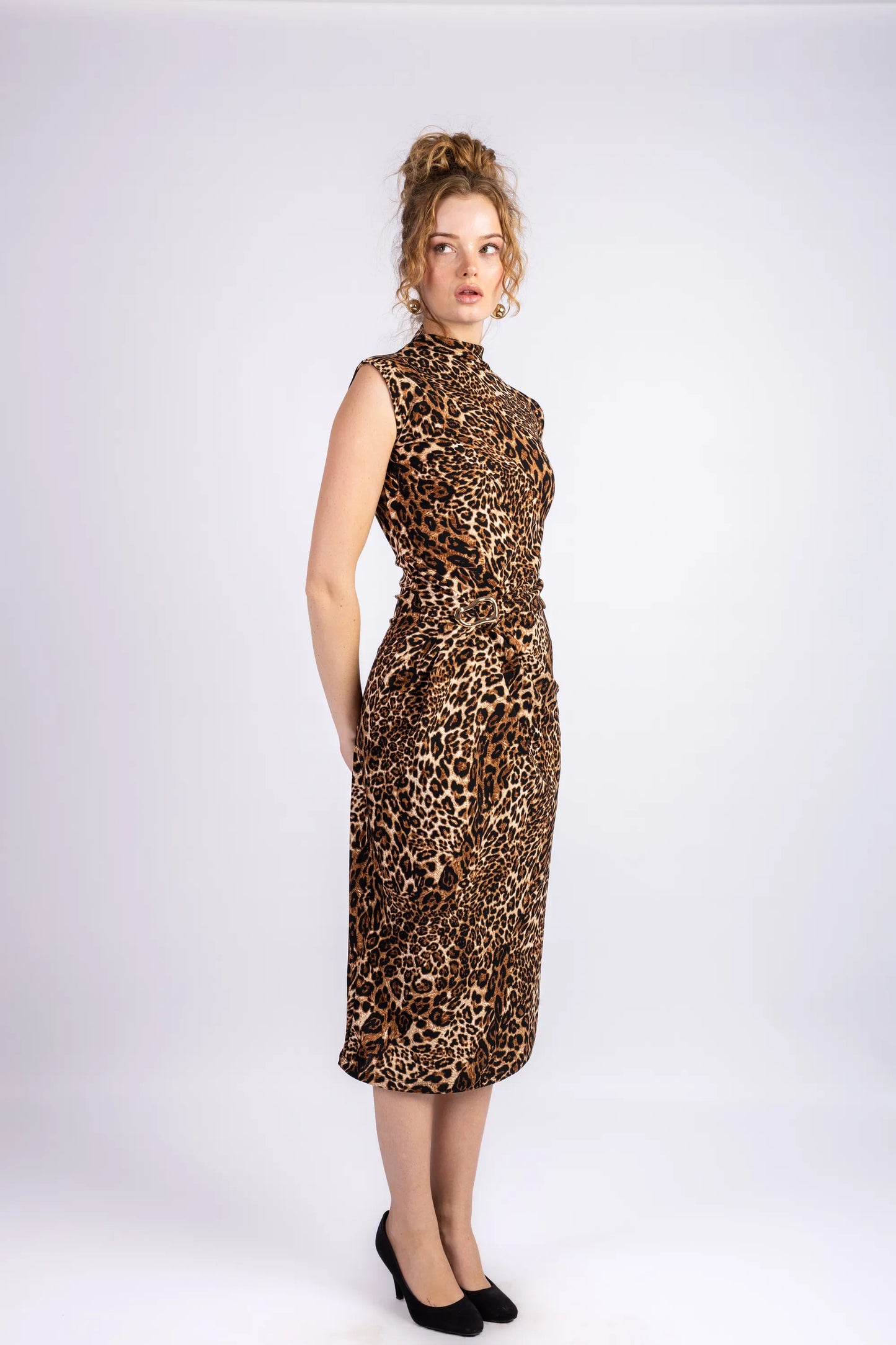 The Wild Luxe Tie-Waist Dress