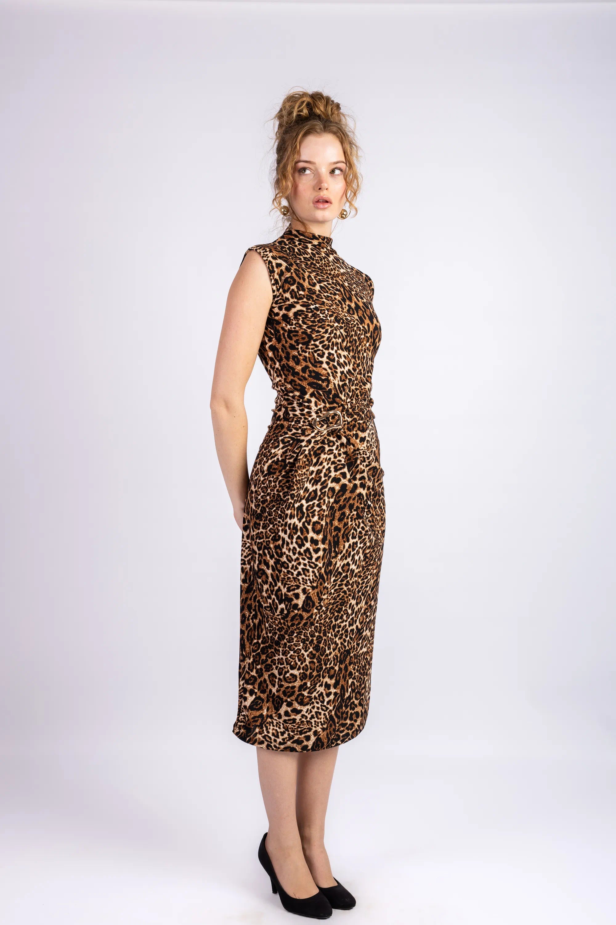The Wild Luxe Tie-Waist Dress