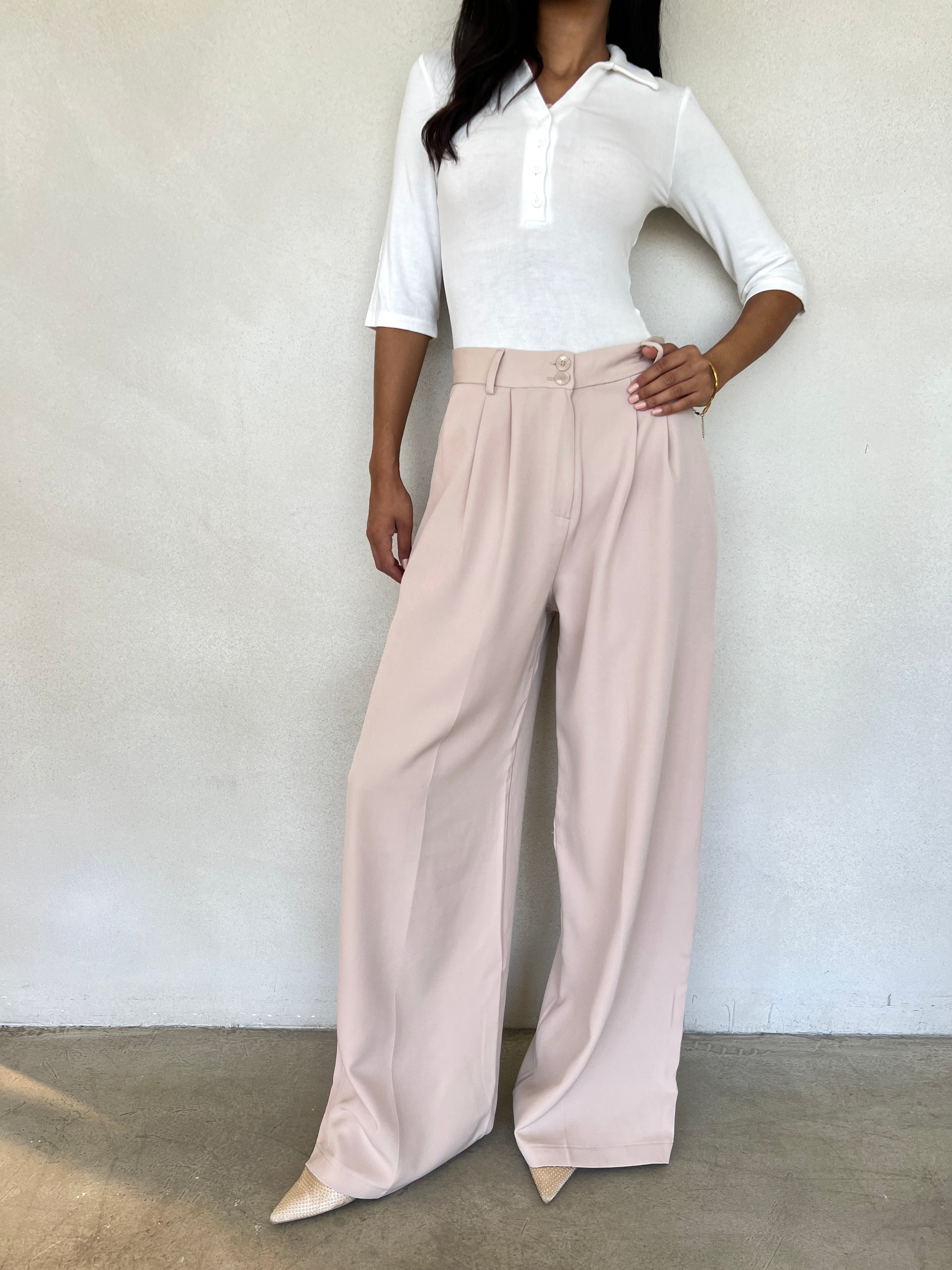 Slit pants