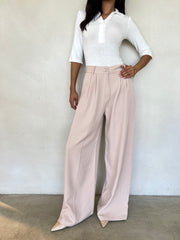 Slit pants