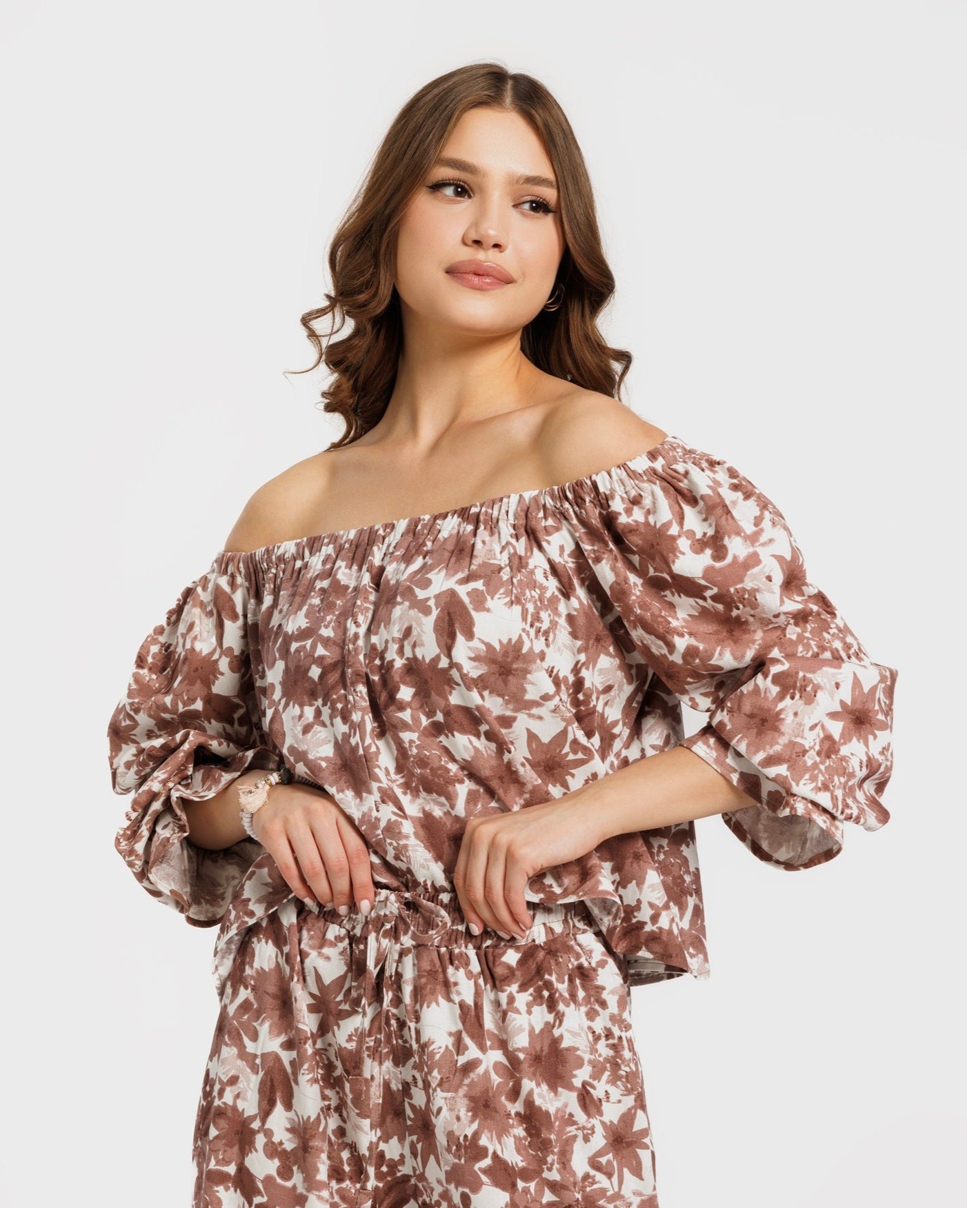 Tiedye linen Blouse