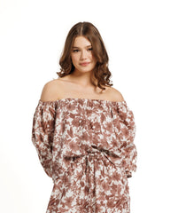 Tiedye linen Blouse