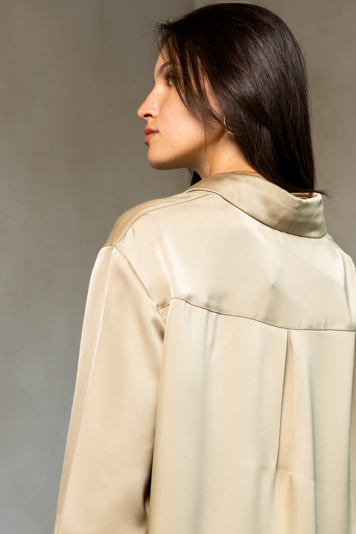 Satin shirt