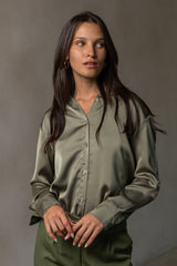 Satin shirt