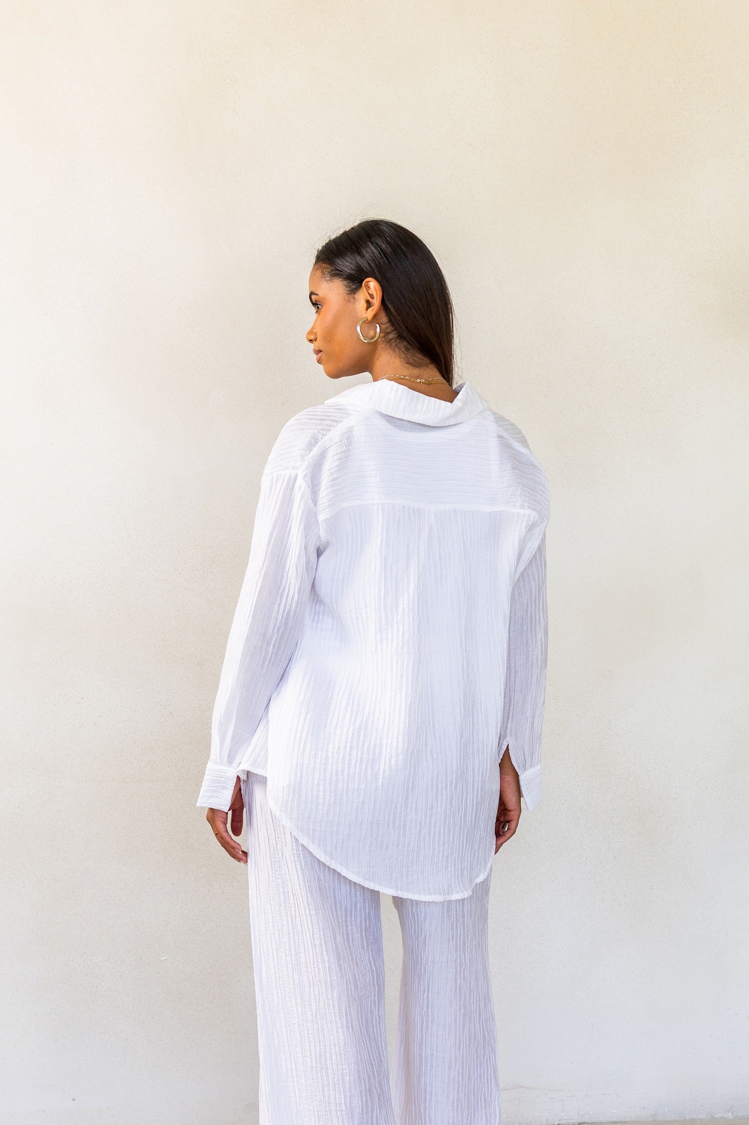 Plain linen set