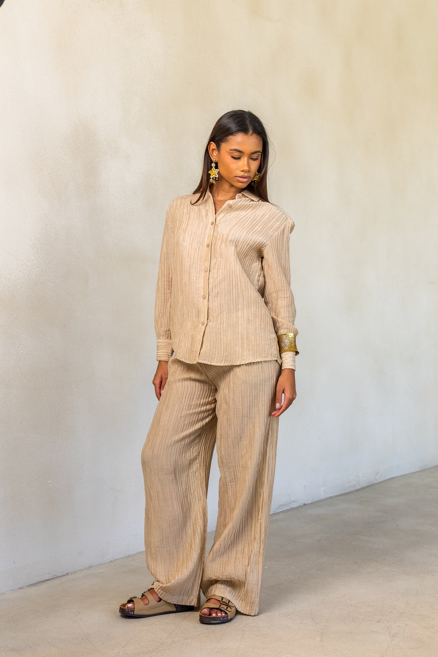 Plain linen set