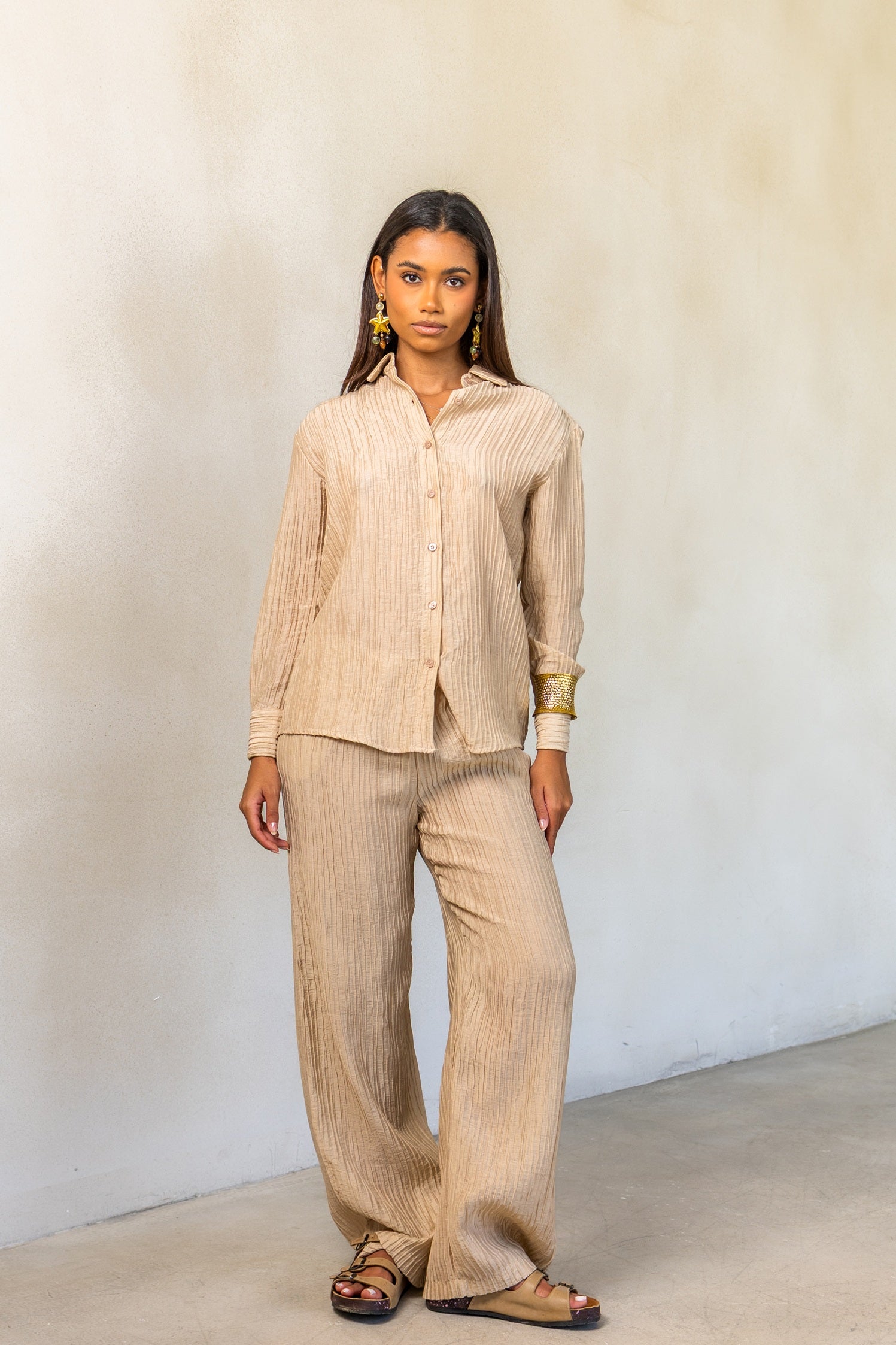 Plain linen set