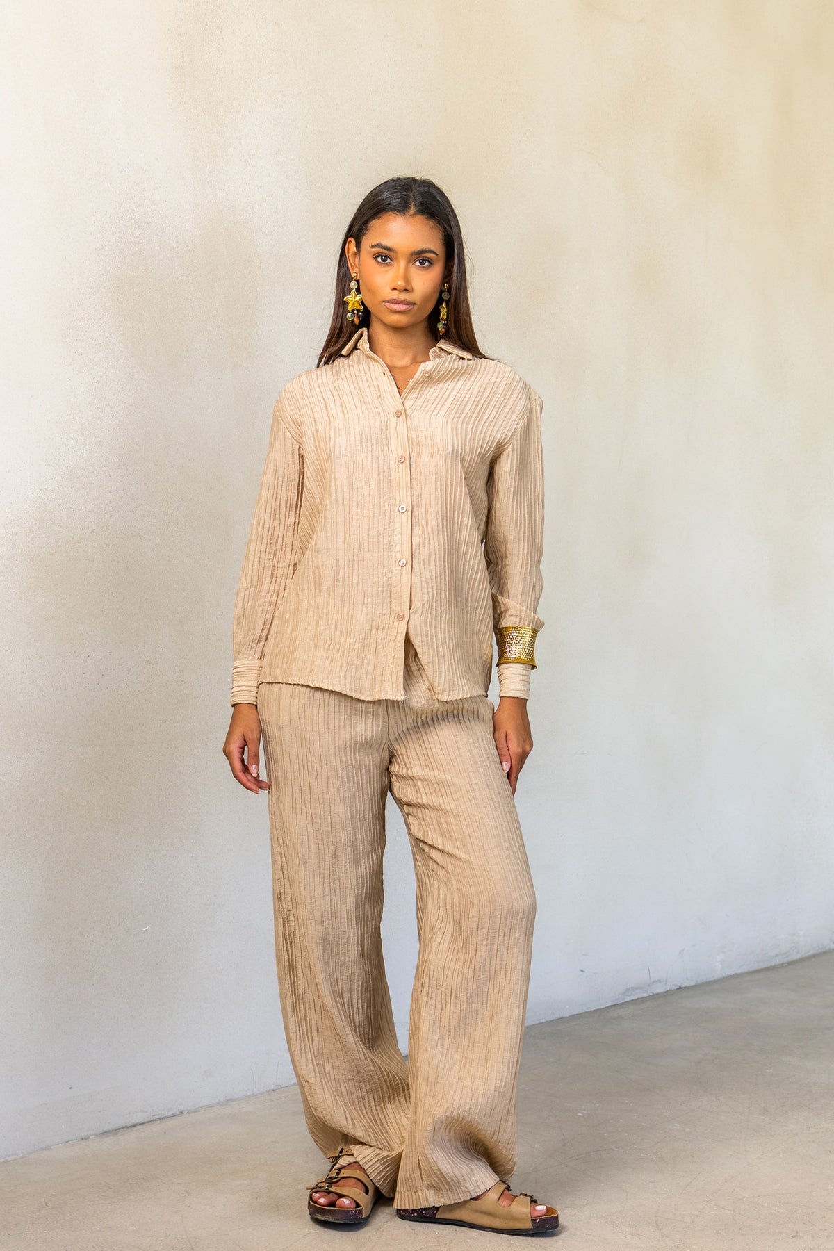 Plain linen set