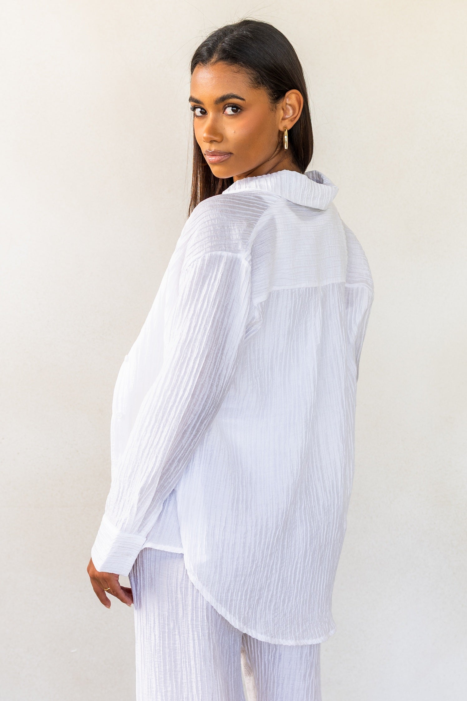 Plain linen set
