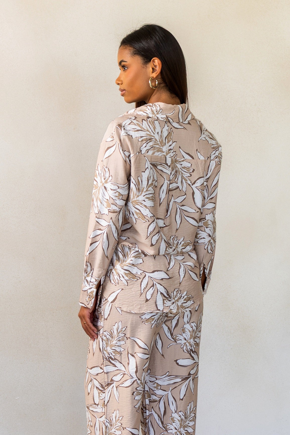 Printed linen set