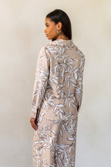 Printed linen set