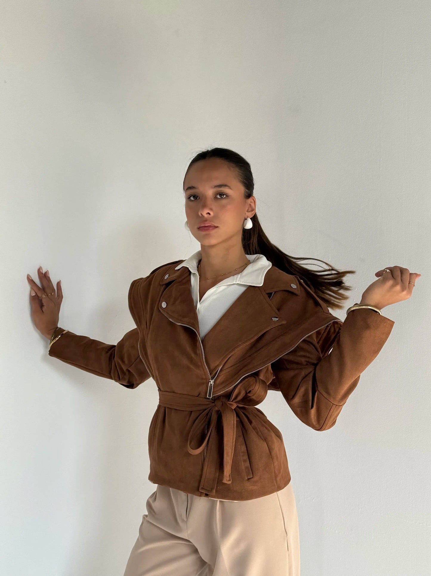 VULCAN JACKET -Brown