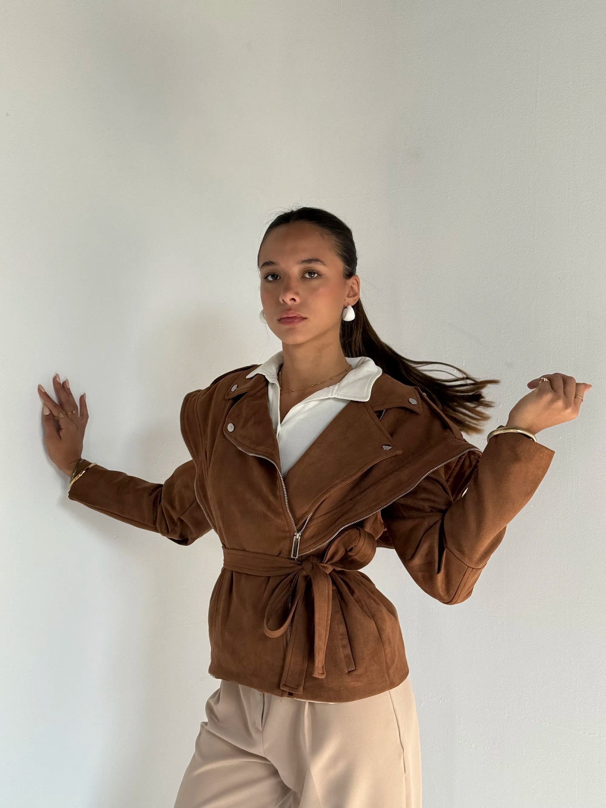 VULCAN JACKET -Brown