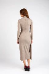 The Heritage Wrap Dress - Brown
