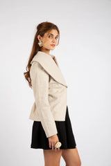 The Shimmer Tailored Statement - Beige