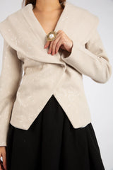 The Shimmer Tailored Statement - Beige
