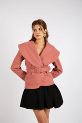 The Statement Jacket - Cashmere