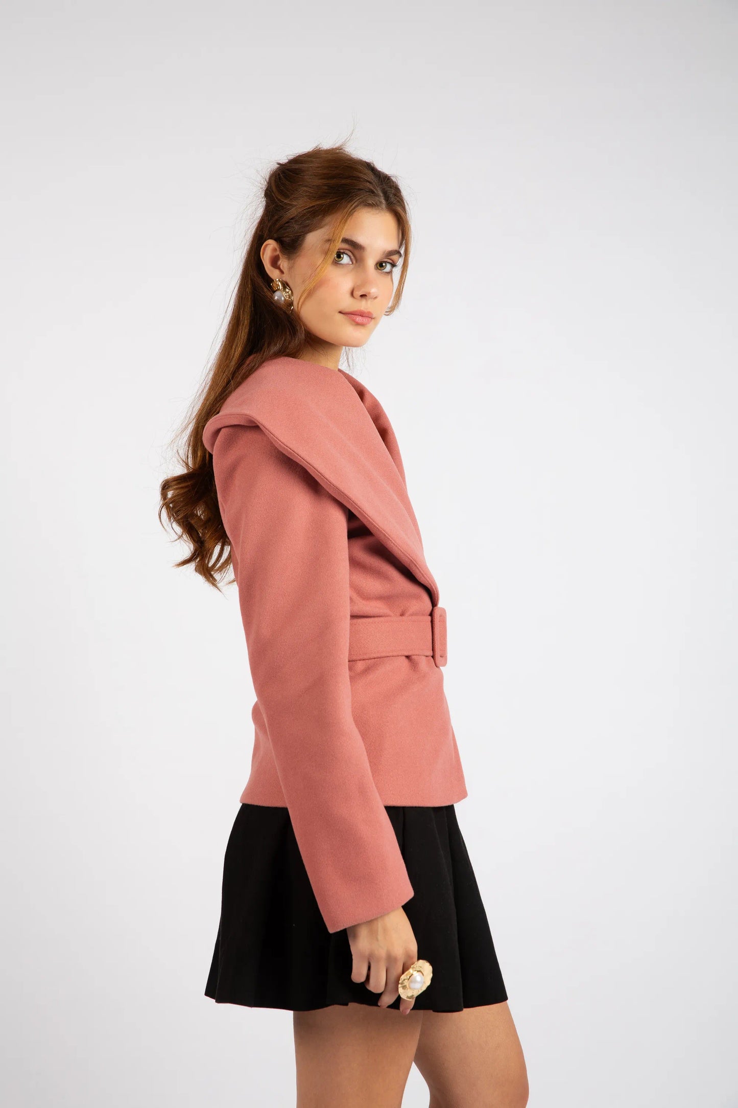 The Statement Jacket - Cashmere