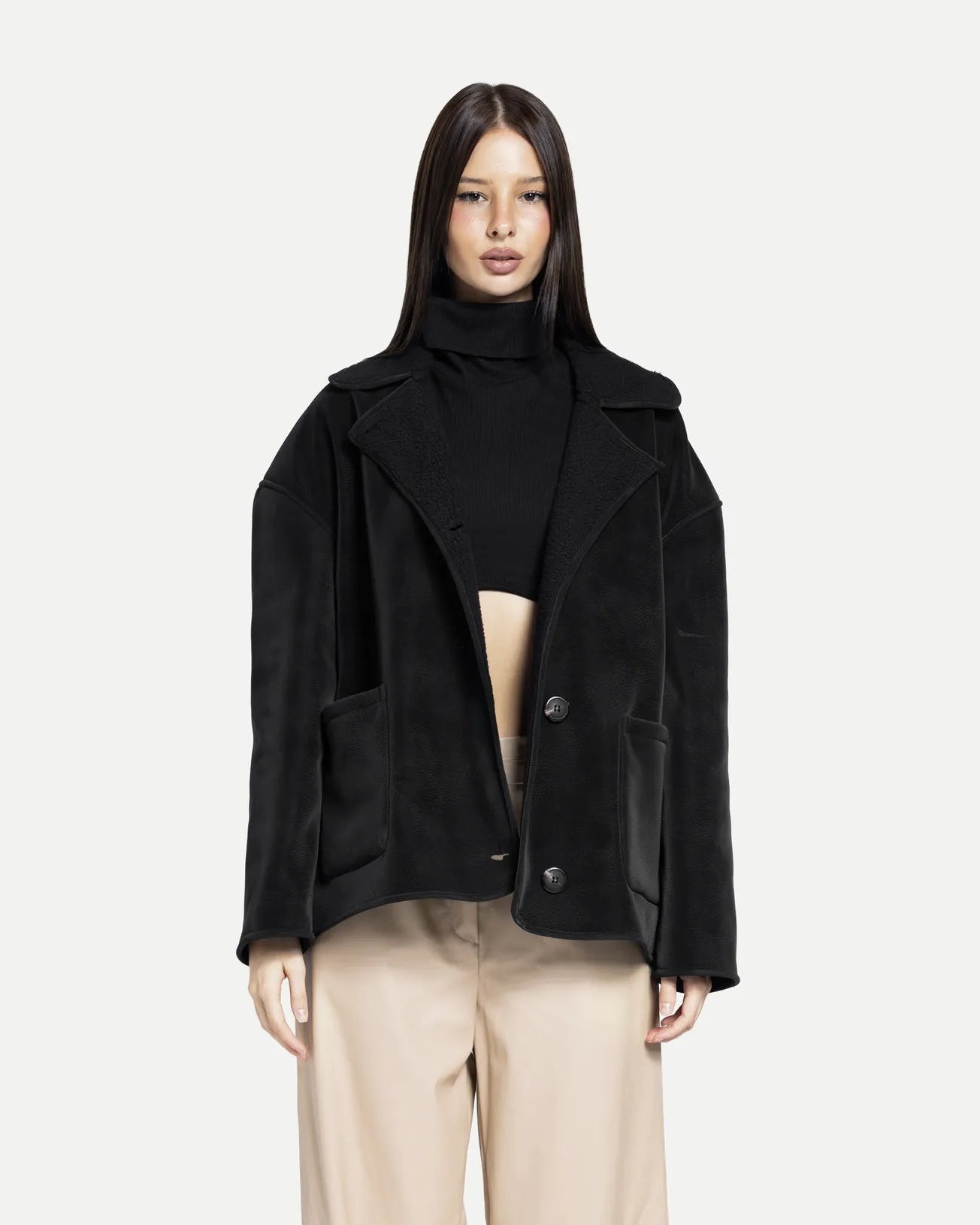 Aspen Reversible Jacket -Black