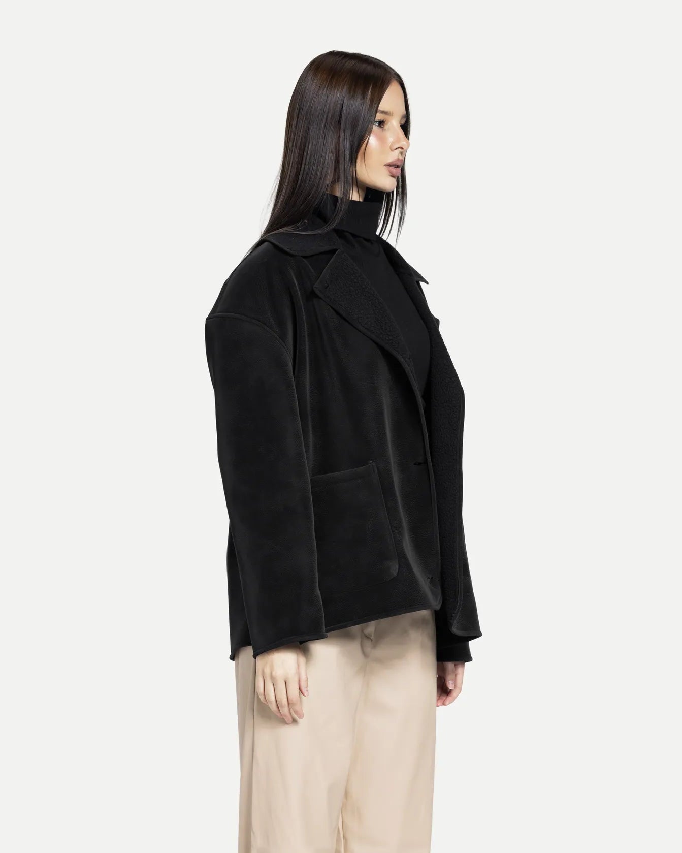 Aspen Reversible Jacket -Black
