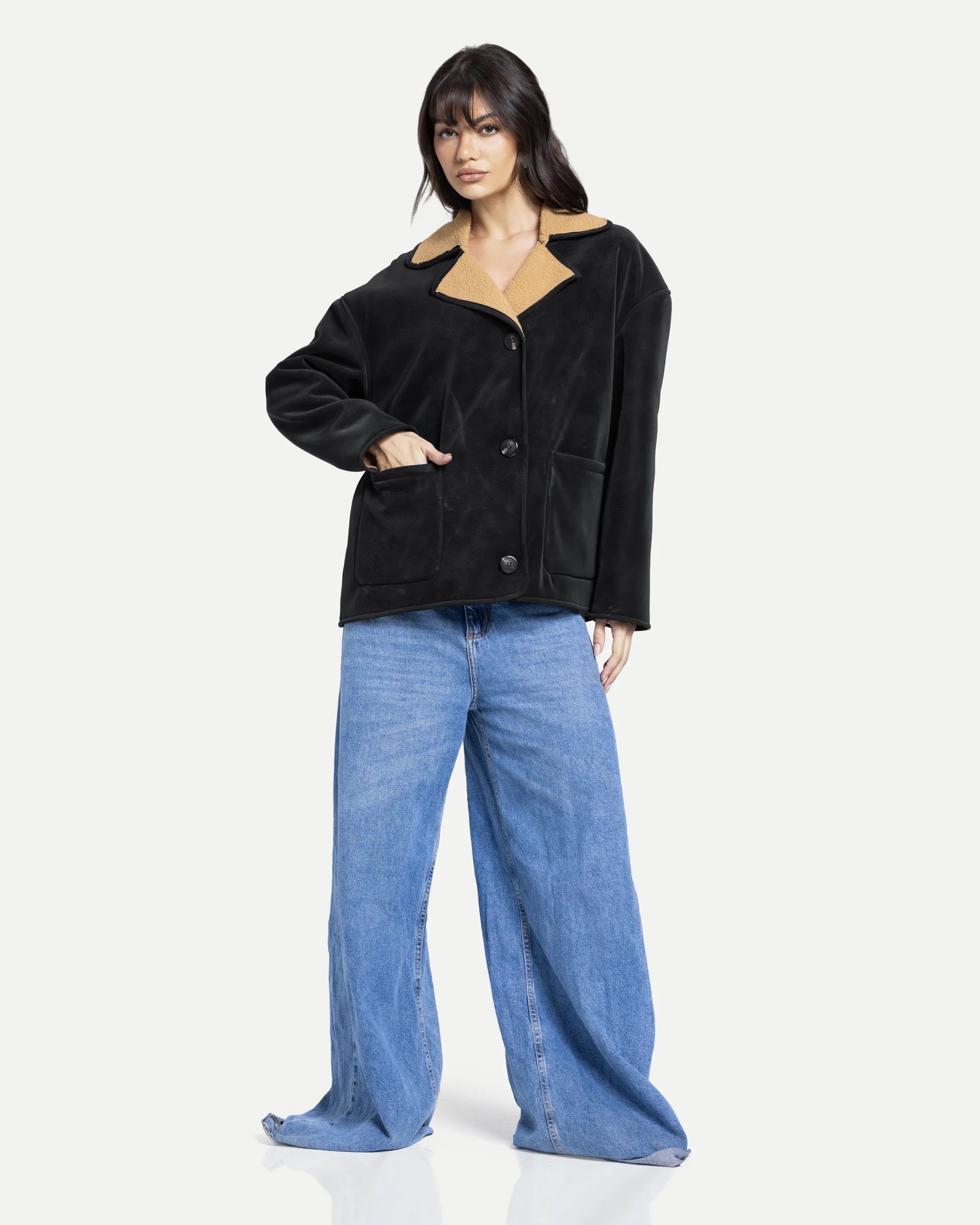 Aspen Reversible Jacket -Brown