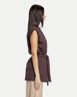 Tundra Blouse -Brown