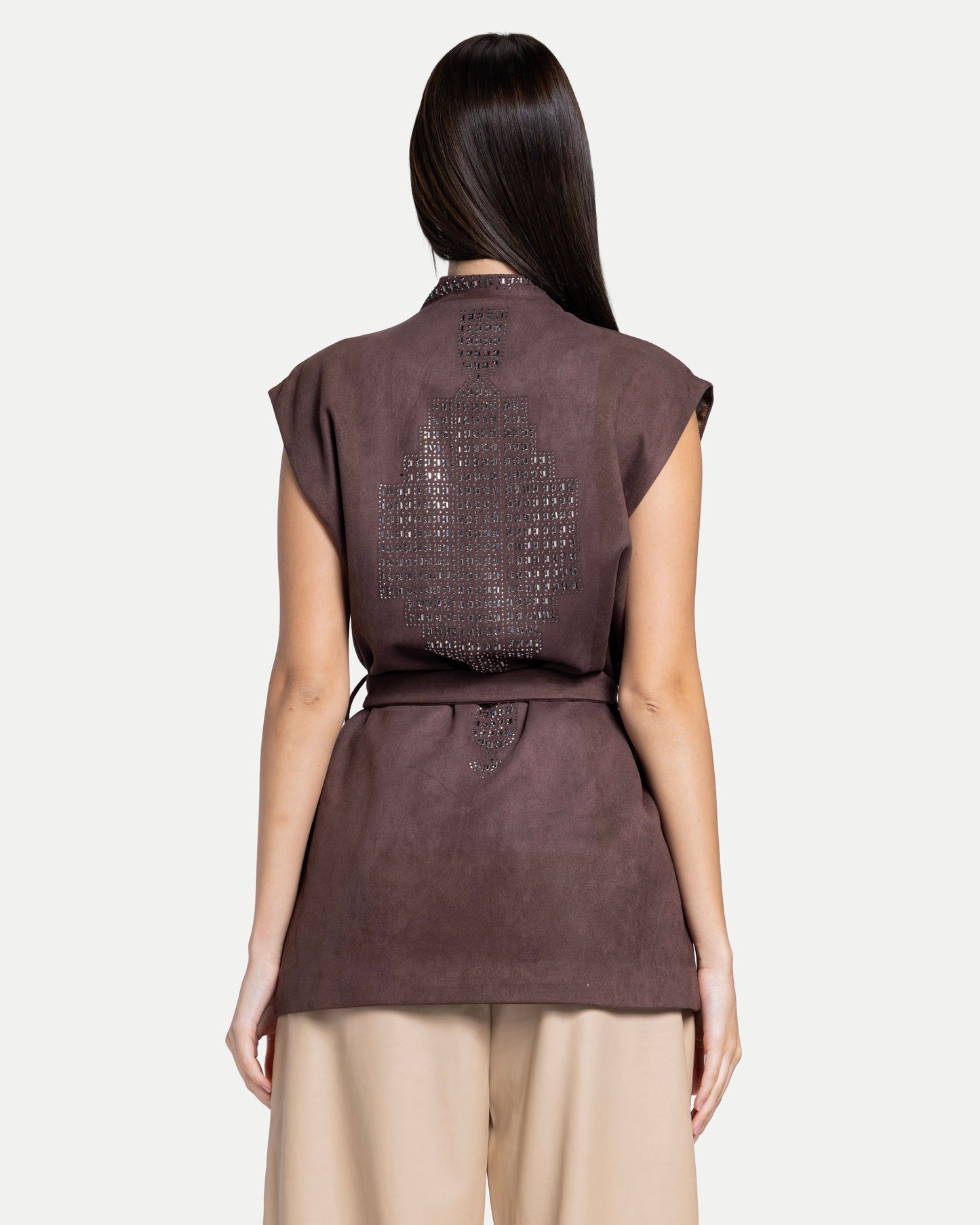 Tundra Blouse -Brown