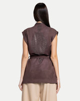 Tundra Blouse -Brown