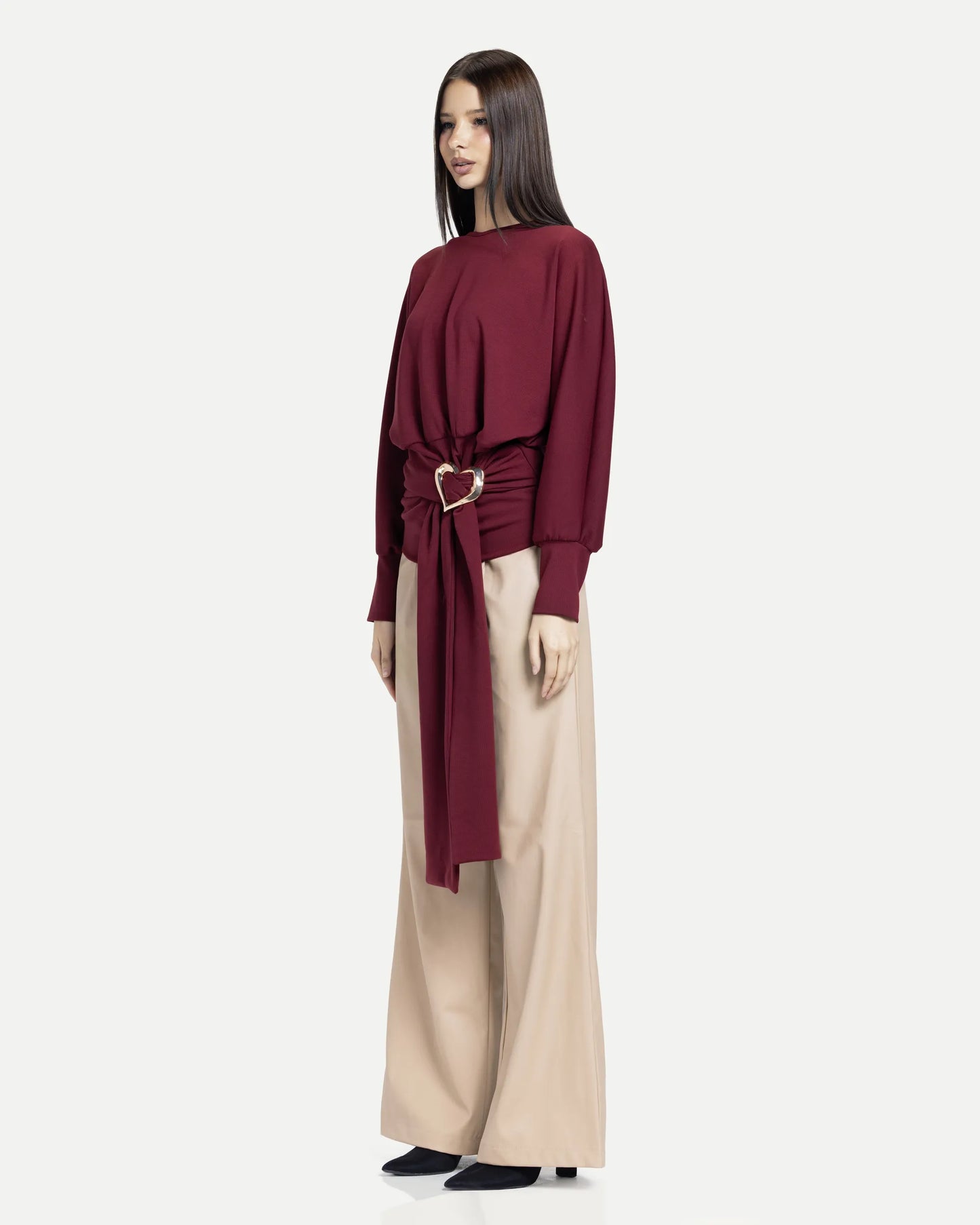 BORDEAUX TIE -Burgundy