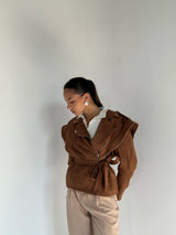 VULCAN JACKET -Brown