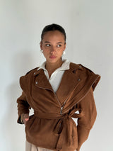 VULCAN JACKET -Brown