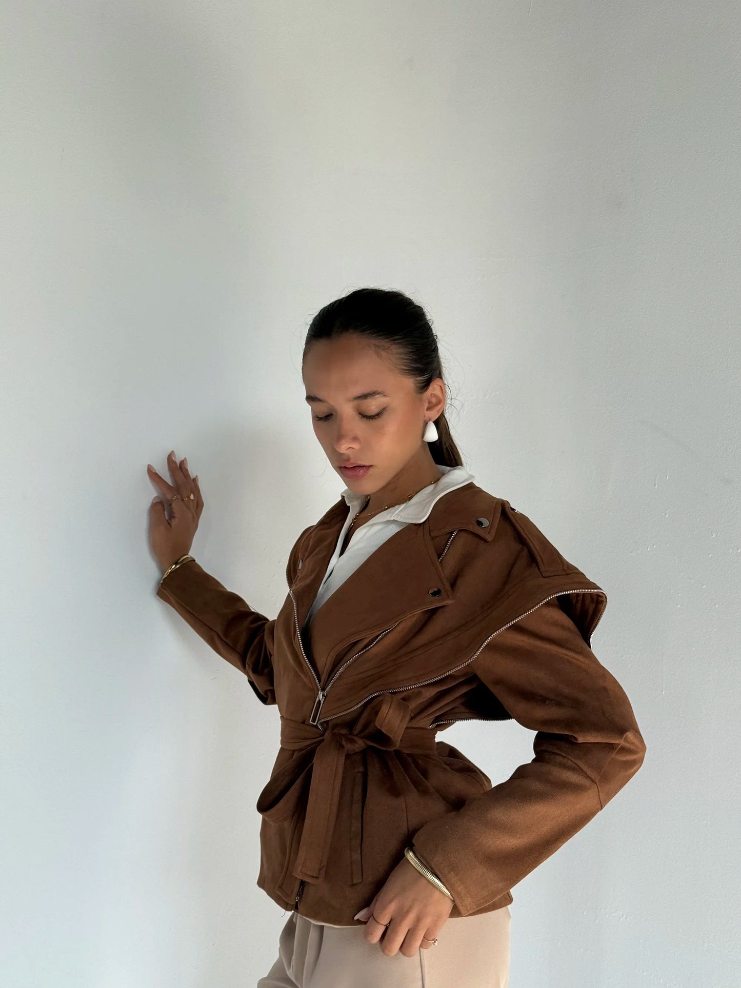 VULCAN JACKET -Brown