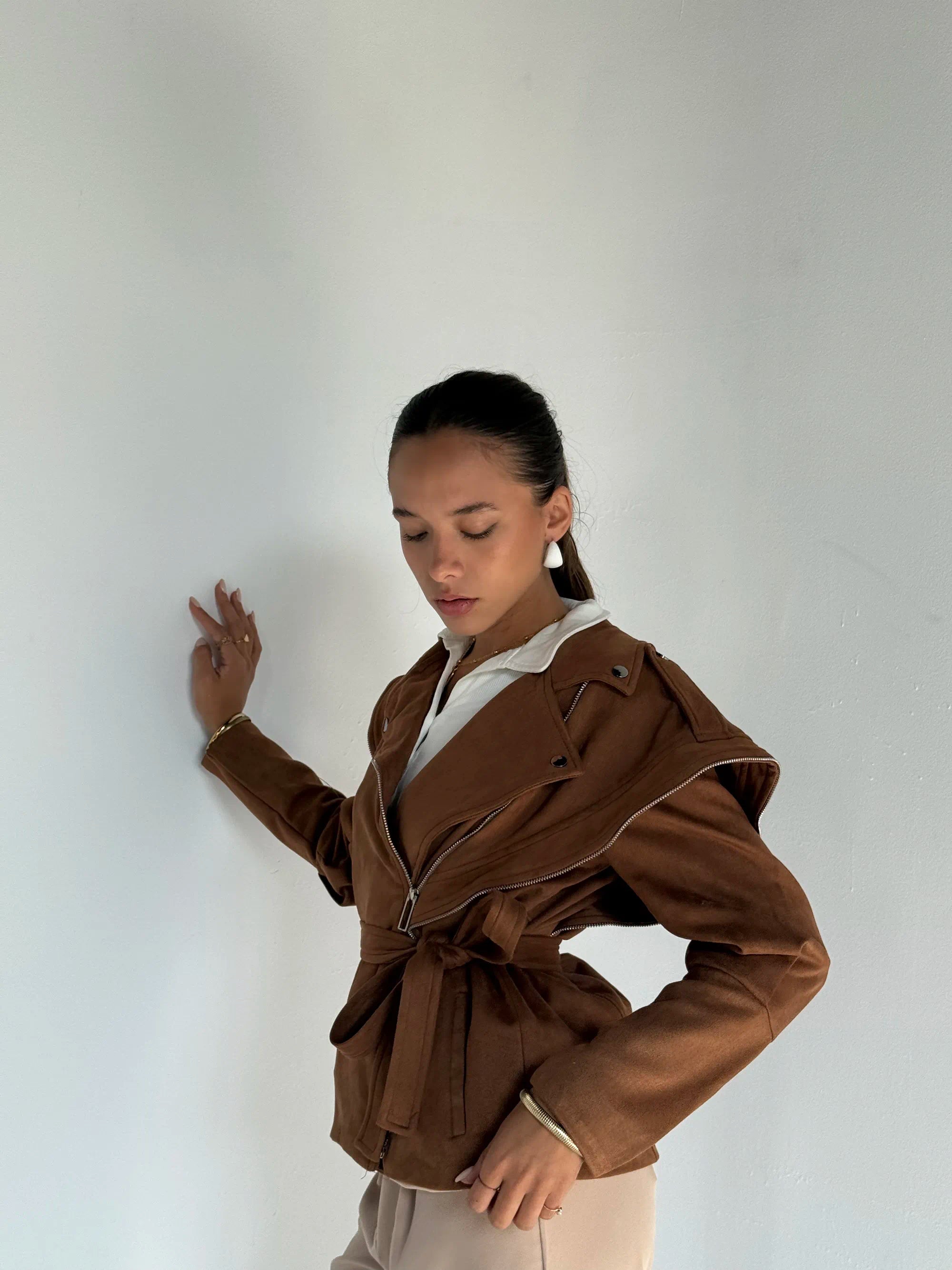 VULCAN JACKET -Brown