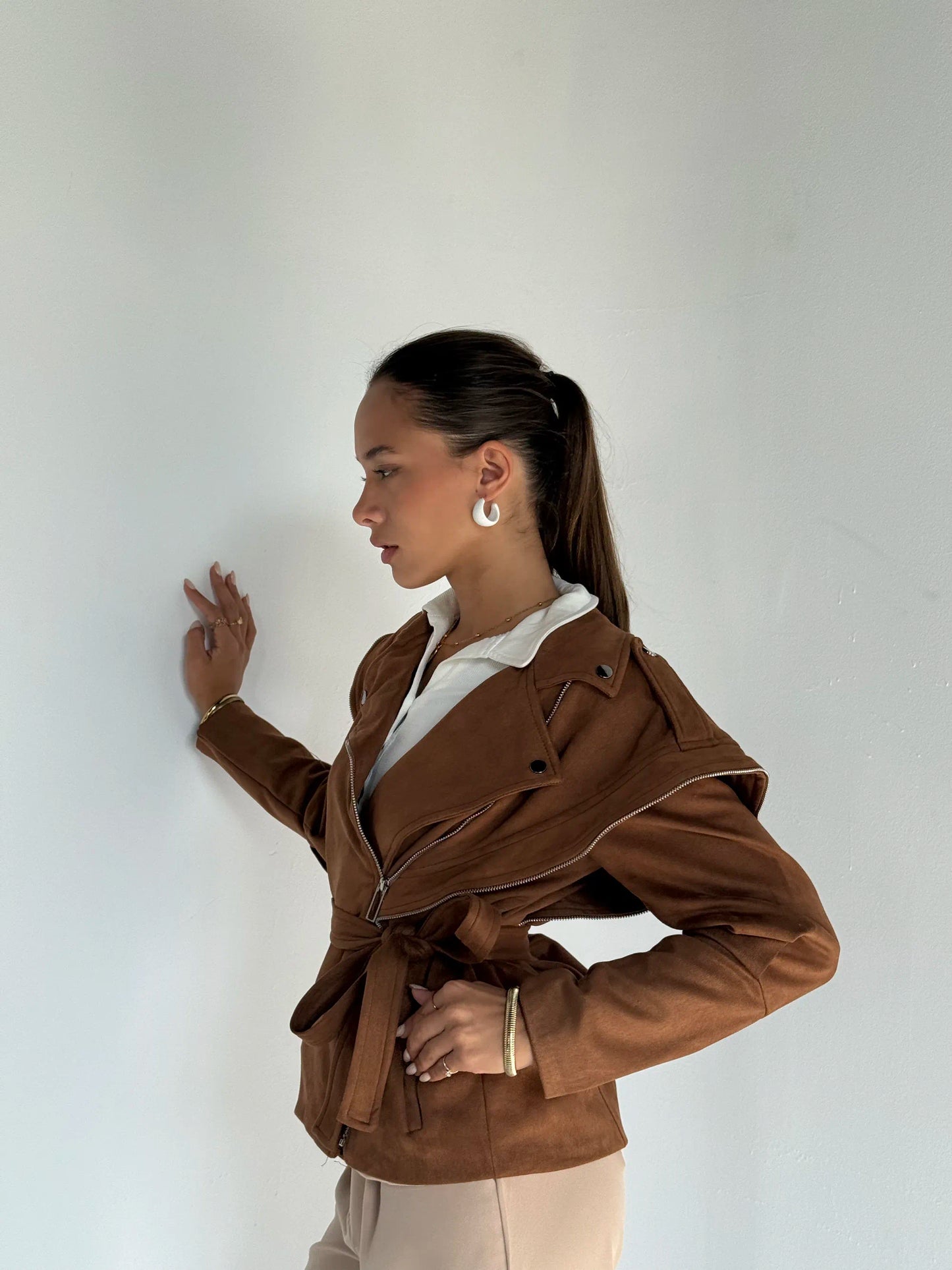 VULCAN JACKET -Brown