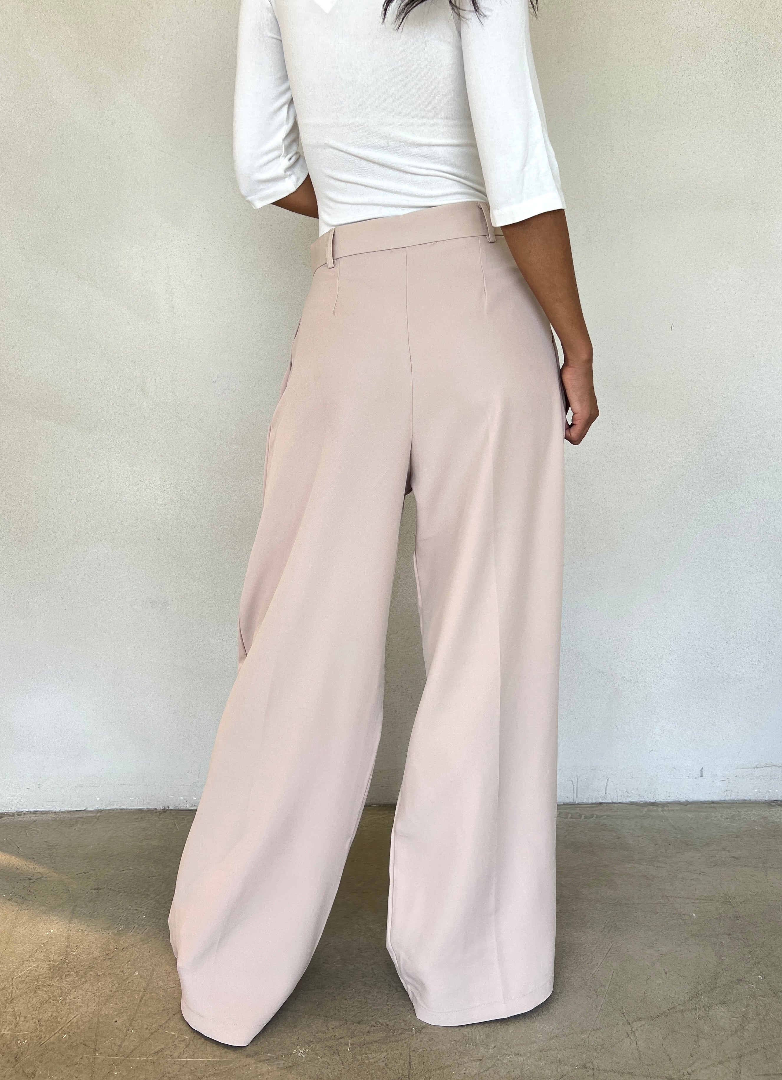 Slit pants