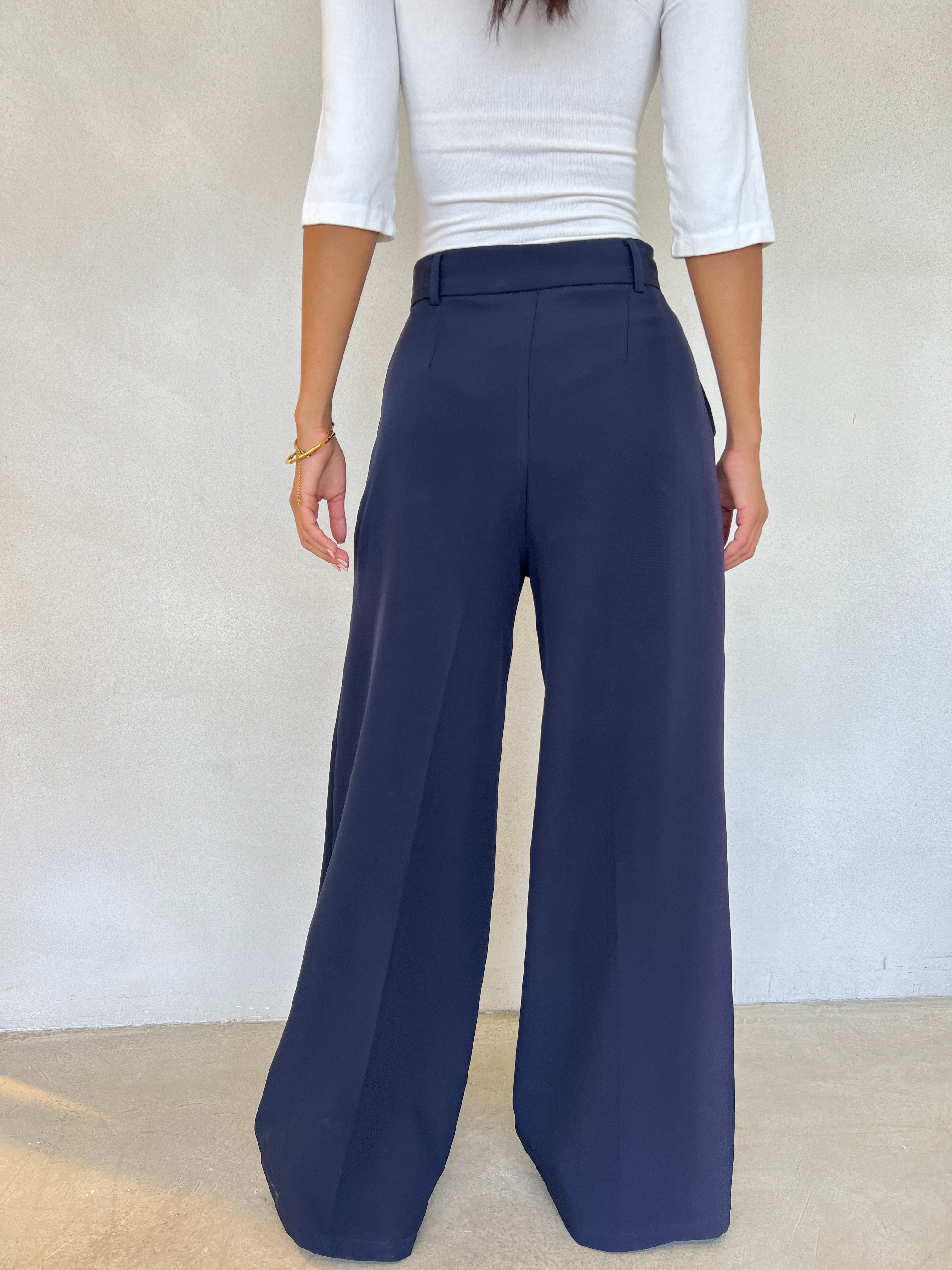 Slit pants